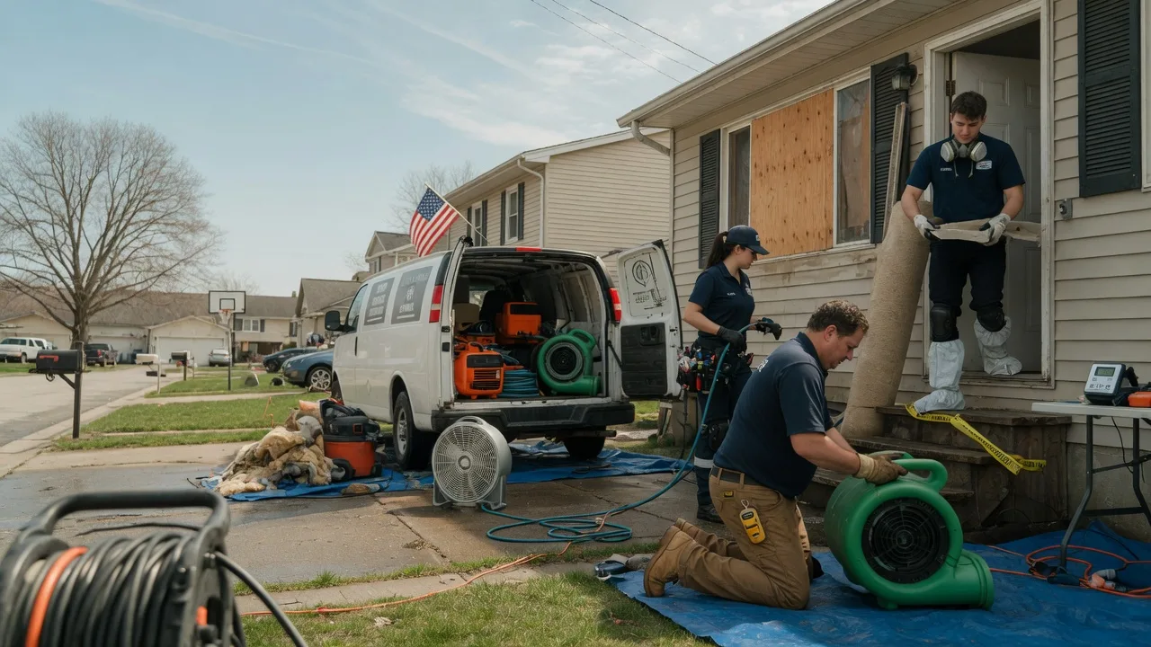 Water Damage Restoration in Alger, OH near me